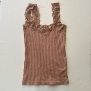 J crew lace tank top